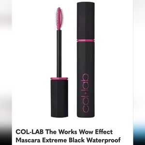 NWOT Col-lab Extreme Black The Works Waterproof Mascara